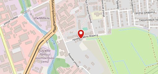 Сауна на Зимней на карте