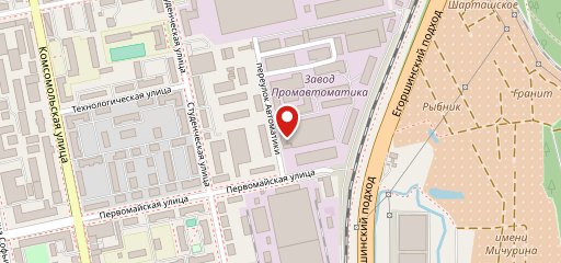 Сауна Охотник на карте