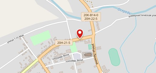 Сбарро на карте