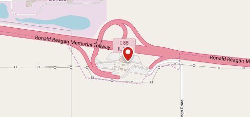 Sbarro DeKalb Oasis Travel Plaza на карте