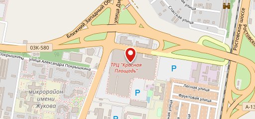 Сбарро на карте