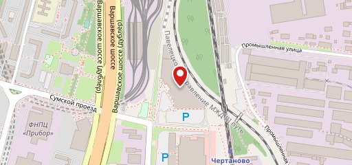 Сбарро на карте