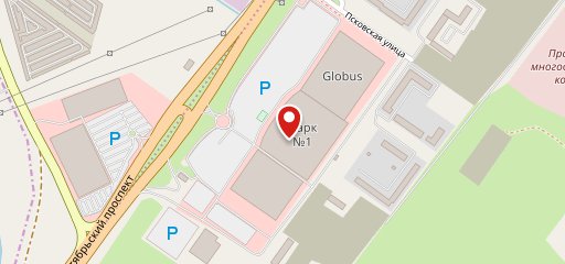 Ресторан Сбарро на карте