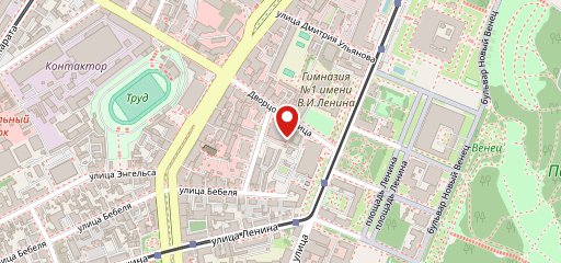 Сбарро на карте