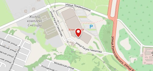Сбарро на карте