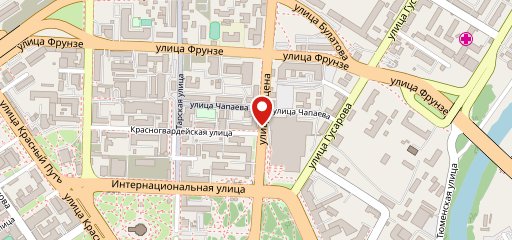 Сдобушка, Сеть Пекарен на карте
