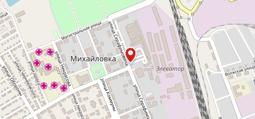 Себряковцемент на карте