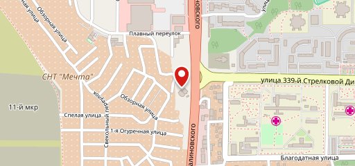 Седьмое небо на карте