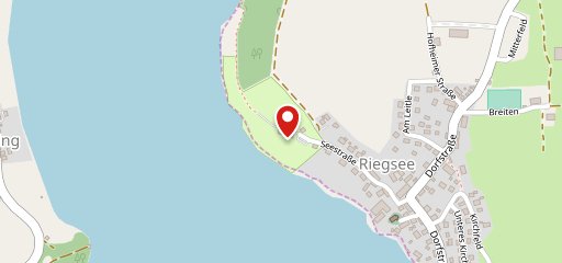 Seestube Riegsee на карте