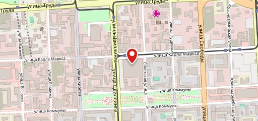 Заря на карте