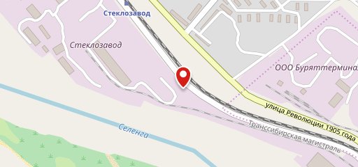 Селенга на карте