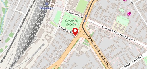 Семейный Дворик на карте