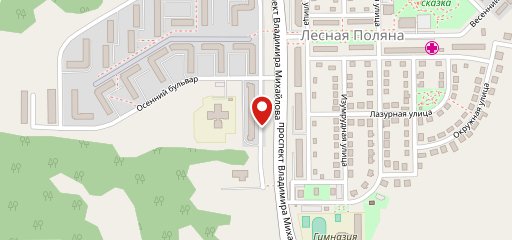 Семейный клуб " Рыжий КОТ" на карте