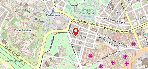 La Casa di Lucullo - Colosseo на карте