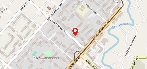 Семья пекаря на карте