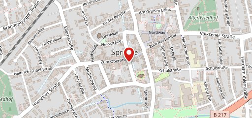 Thailändisches Vietnamesisches Restaurant Sen in Springe на карте