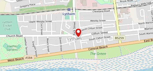 Seniors Lytham на карте