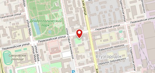 Сеньорита, пиццерия на карте