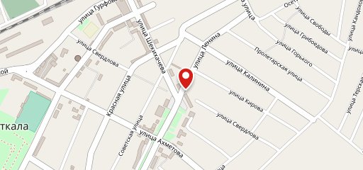Центр на карте