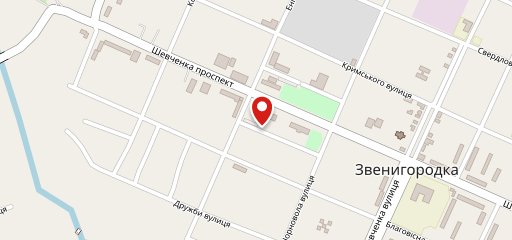 Централ на карте