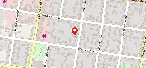 Центральная на карте