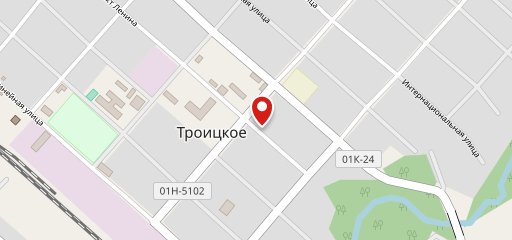 Центральная на карте