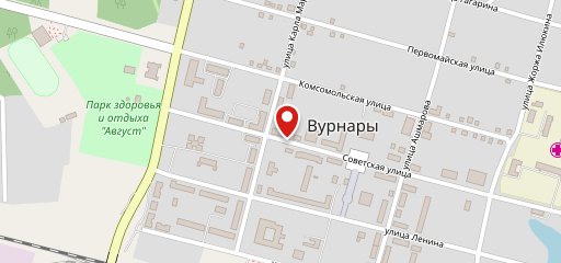 Центральное на карте