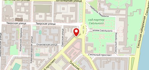 Центральный на карте