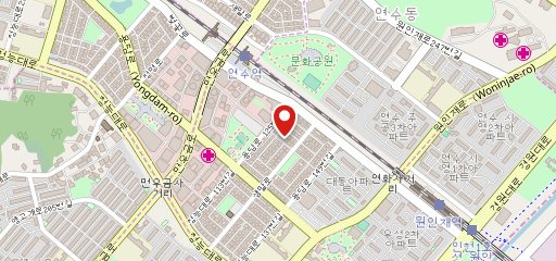 서해 на карте