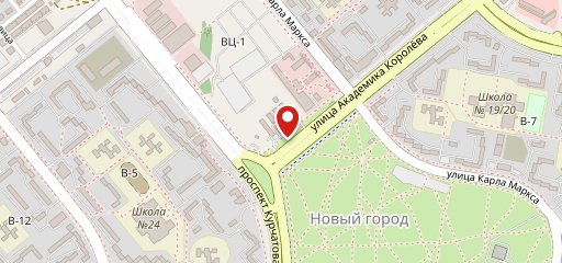 Сэр Эклер на карте