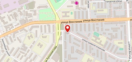 Сербия, ресторан на карте