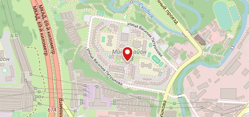Серебряная Ложка на карте