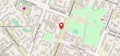 Серебряная Ложка на карте