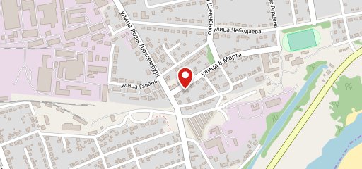 Серебрянный шар на карте
