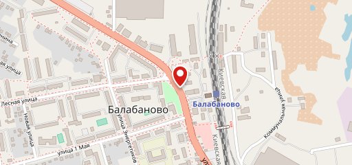 Серебряный Берег на карте