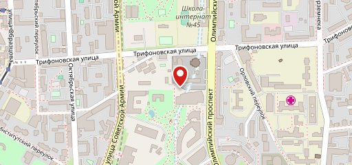 Церковная трапезная на карте