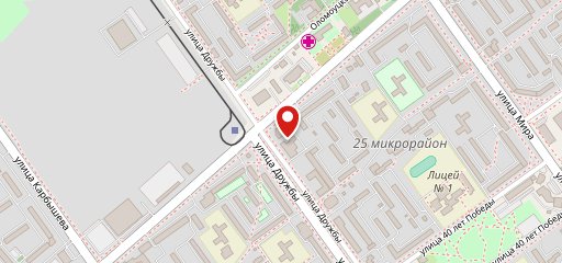 Серпантин на карте
