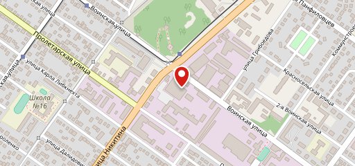 Серпантин на карте