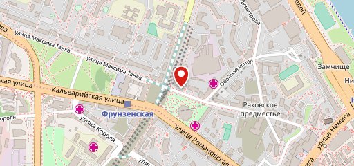 Сервис питания на карте