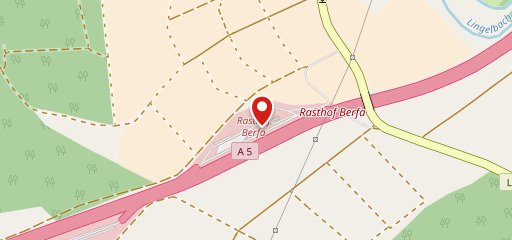 Serways Raststätte Berfa Nord на карте
