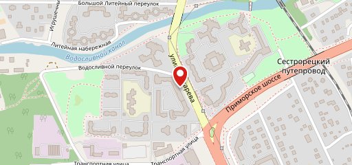 Сестрорецкие булочные на карте