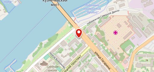 Сеть булочных ИП Алферова И.А. на карте