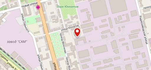 Сеть Городских Столовых на карте