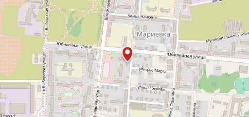 Сеть киосков по продаже хлебобулочных изделий на карте