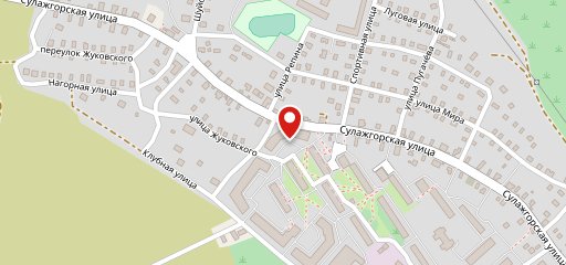 Сеть киосков по продаже свежей выпечки на карте