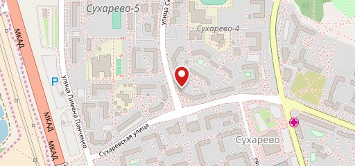 Точка на Сухаревской на карте