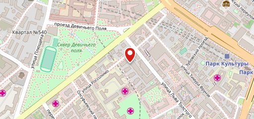 Сеть поминальных залов на карте