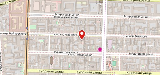 Сеть Столовых Кинза на карте