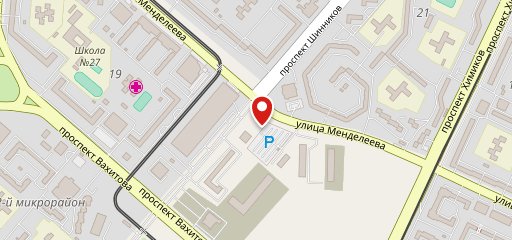 Сеть Столовых на карте
