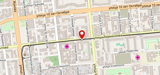 Столовая на карте